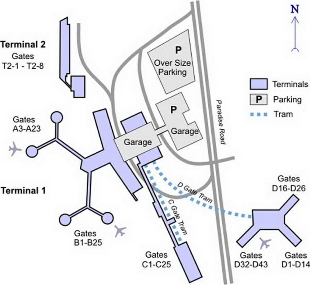 Aerodrom terminal mapu